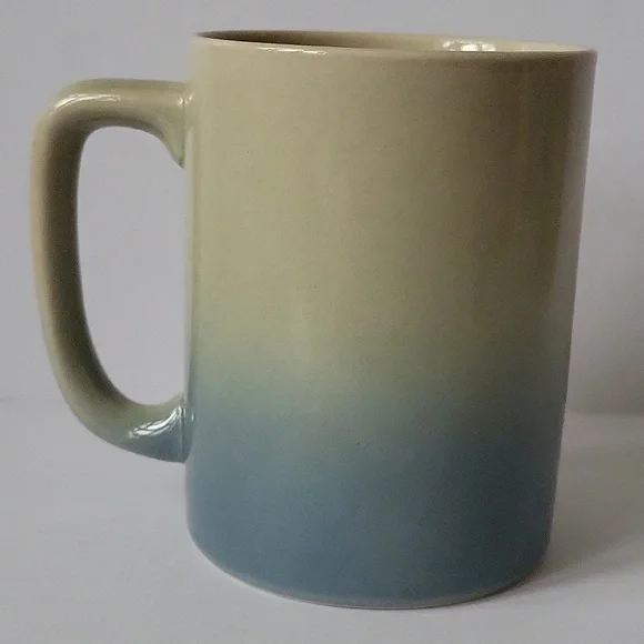 Otagiri Hot Air Balloon Graphics On Gray Ceramic Coffee Mug